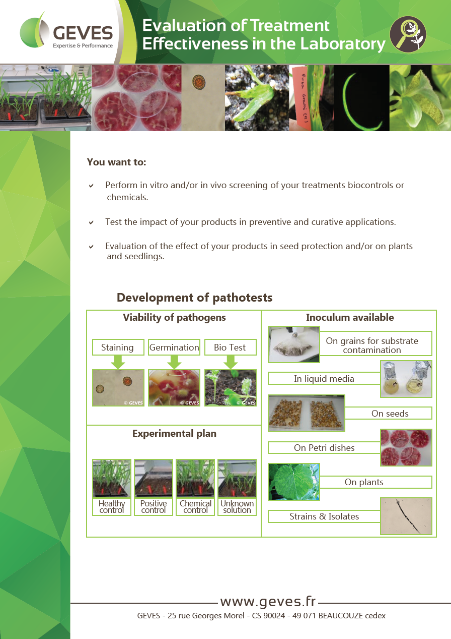Evaluation of Treatment Effectiveness in the Laboratory