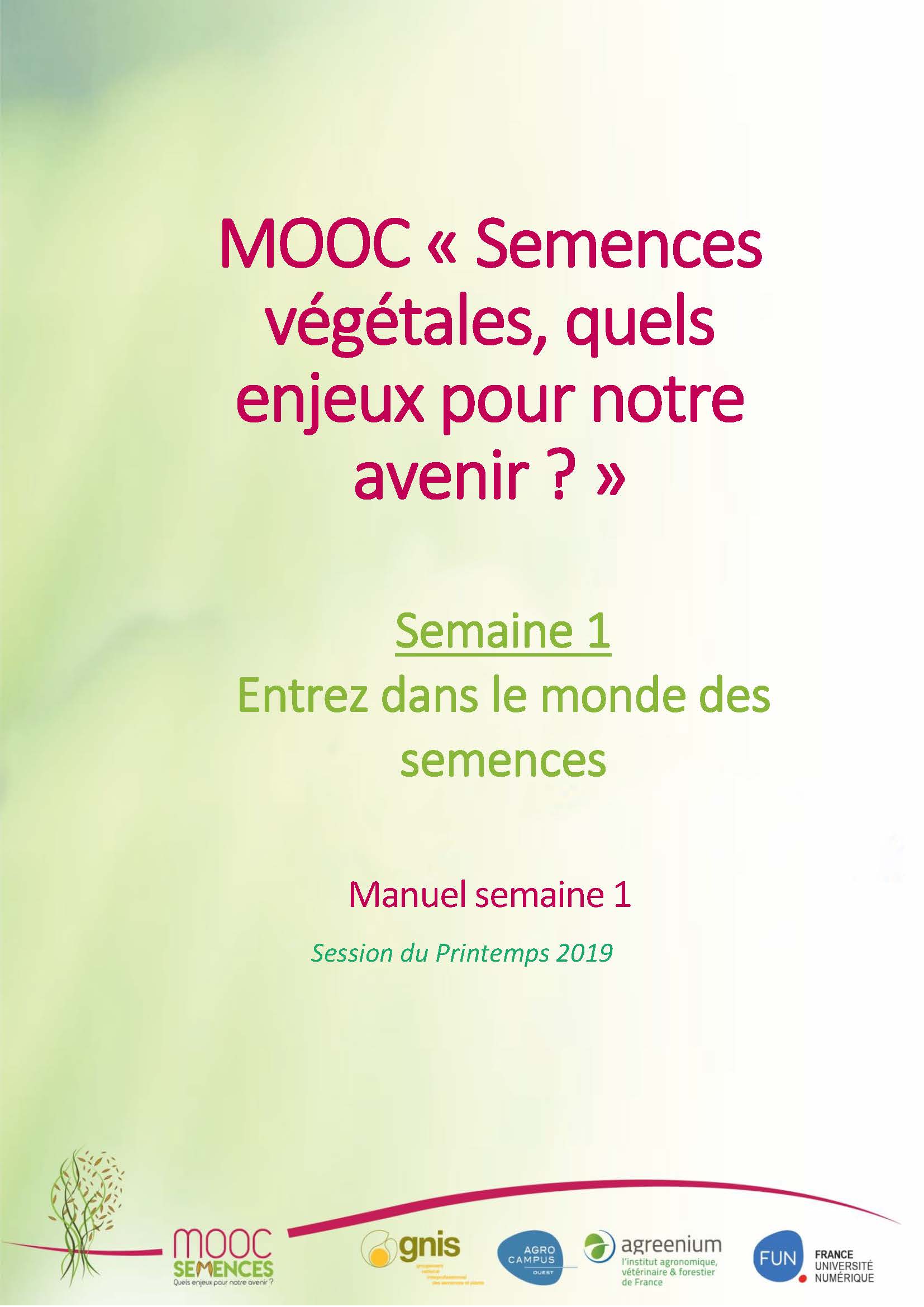 semaine 1