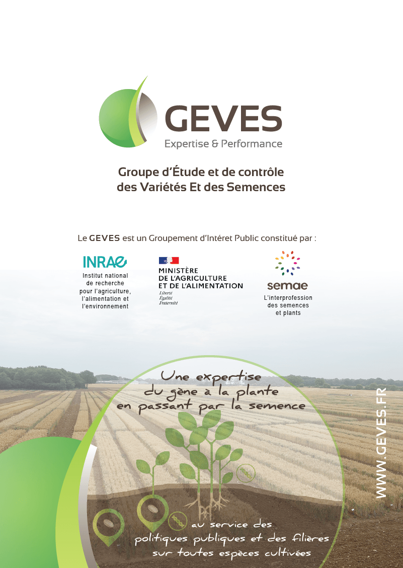 Plaquette GEVES